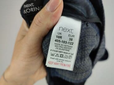 spodnie dresowe nike bez ściągaczy: Next, Material trousers for women, size M (EU 38) — 5