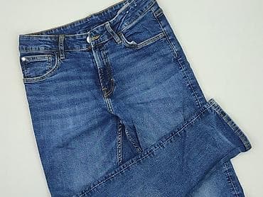 h m kombinezon: Spodnie jeansowe, H&M, 12 lat, 152, stan - Idealny — 1