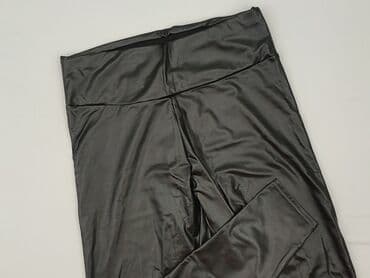 Legginsy Ze skóry ekologicznej damskie, rozmiar XL