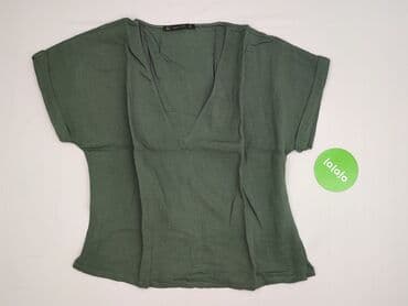 garnitur damski butelkowa zieleń zara: Zara, Bluzka damska, rozmiar L — 2