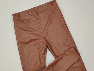 Leggings Eco-leather for women, size S (EU 36)