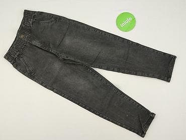 czapka mk: Spodnie jeansowe, 10 lat, 140, stan - Idealny — 2