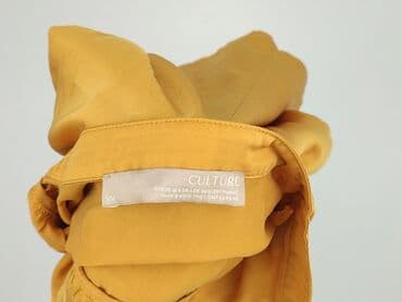 żółte bluzki z krótkim rękawem: Culture, Bluzka damska, rozmiar S — 4