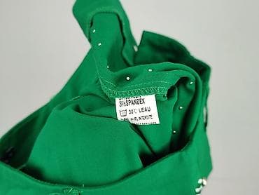 jeans drill: Drôle de Copine, Spodnie materiałowe damskie, rozmiar M — 5