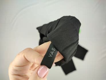 zara spodnie czarne z wysokim stanem: YAS, Spodnie materiałowe damskie, rozmiar M — 5