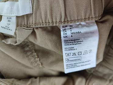 leginsy hm: H&M, Spodnie materiałowe damskie, rozmiar S — 5