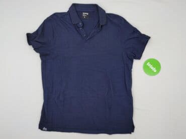 niebieski sweter sinsay: Sinsay, Koszulka polo dla mężczyzn, rozmiar L — 2