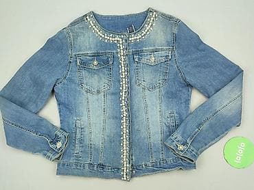 bomberka c: Kurtka jeansowa damska, rozmiar M — 2