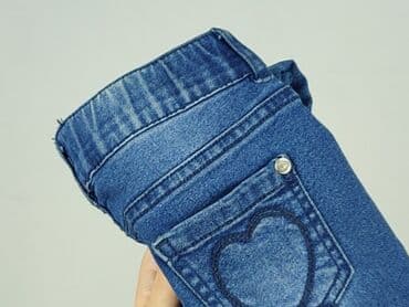 matching bielizna dla par hello kitty: Spodnie jeansowe, Kiki & Koko, 5-6 lat, 116, stan - Idealny — 6