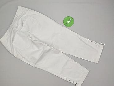 short: Material trousers for women, size L — 3