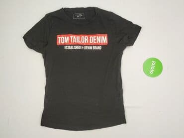 tommy hilfiger t shirty damskie czarne: Tom Tailor Denim, T-shirt damski, rozmiar S — 3