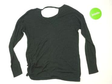 czarne eleganckie bluzki plus size: F&F, Bluzka damska, rozmiar M — 3