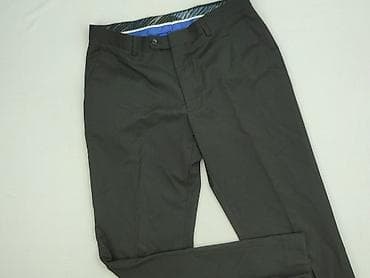 czarne jeansy pull: Spodnie garniturowe dla mężczyzn, rozmiar S — 1