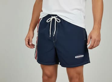 klapki los angeles new yorker: Szorty kąpielowe dla mężczyzn, rozmiar L — 6