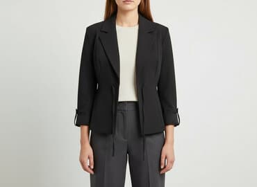 marynarki damskie plus size: Marynarka damska, rozmiar S — 6