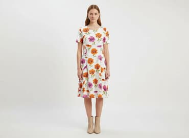 hm sukienka z falbanami: H&M, Sukienka damska, rozmiar L — 7