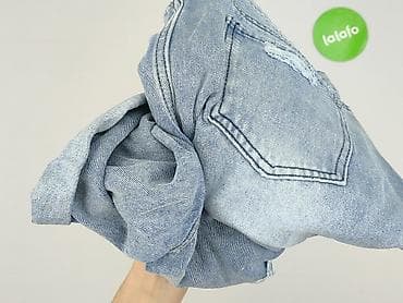 dżins tekst: Szorty damskie, rozmiar XL — 4