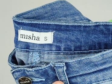 spodenki spódniczka jeans: Spódnica damska, rozmiar S — 4