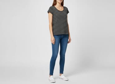 hm koszulka porsche: H&M, T-shirt damski, rozmiar M — 1