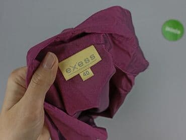 eleganckie bluzki fioletowe: Exell, Bluzka damska, rozmiar L — 4