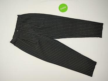 granatowe dresy h m: H&M Divided, Spodnie materiałowe damskie, rozmiar XS — 2