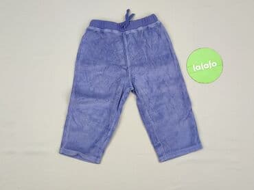 czarne spodnie woskowane: Sweatpants, George, 9-12 months, condition - Very good — 2