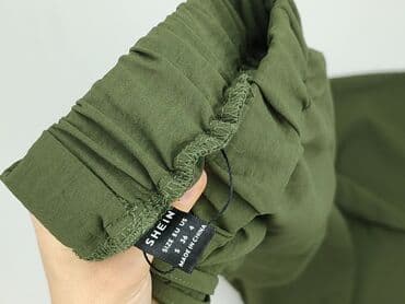 shein krótkie spodenki dla dzieci: Shein, Spodnie materiałowe damskie, rozmiar S — 4