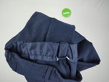 spodnie w romby: Spodnie materiałowe damskie, rozmiar S — 4