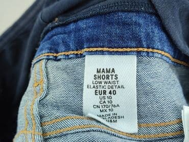 ciążowe krótkie spodenki: H&M Mama, Szorty damskie, rozmiar L — 4