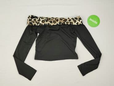 bluzki nietoperz czarne: Bluzka damska, rozmiar L — 3