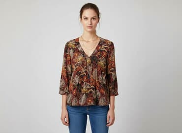 bluza z napisem cropp: Promod, Bluzka damska, S — 6