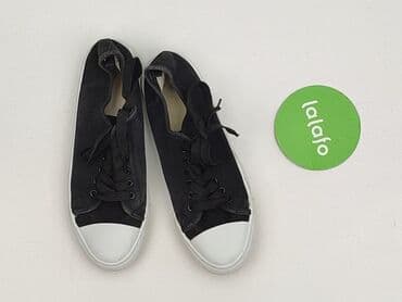 spodnie woskowane czarne: Trampki damskie, rozmiar 39 — 3