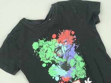 bluzka z hello kitty: Футболка, Marvel, 4-5 р., 104-110 см, стан - Дуже гарний — 1