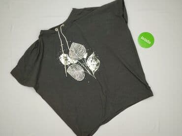 bawełniana bluzka z gumką na dole: Bluzka damska, rozmiar M — 2