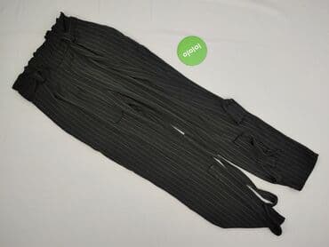 stradivarius skórzane spodnie: Spodnie materiałowe damskie, rozmiar M — 2