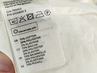 białe bluzki koszulowe h m: H&M, Koszula damska, rozmiar S — 6