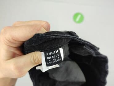 dżinsy z wysokim stanem czarne: Shein, Jeansy damskie, S — 4