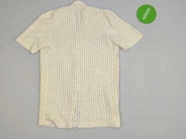 sweter z krótkim rękawem męski: Kardigan damski, rozmiar S — 3