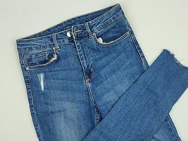 spodnie brazowe hm: H&M Divided, Jeansy damskie, rozmiar S — 1