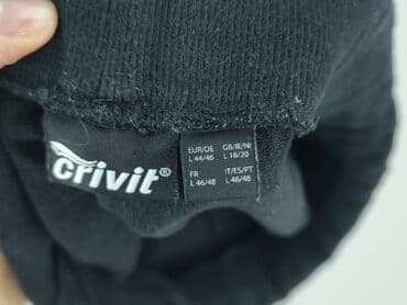 krótkie spodenki z lajkry: Crivit, Szorty damskie, rozmiar L — 5