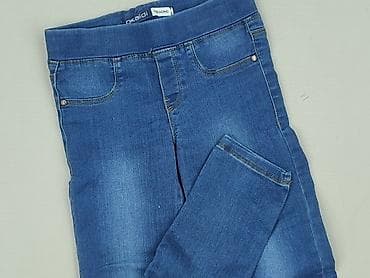 tshirt nike: Spodnie jeansowe, Okaidi, 8 lat, 128, stan - Bardzo dobry — 1