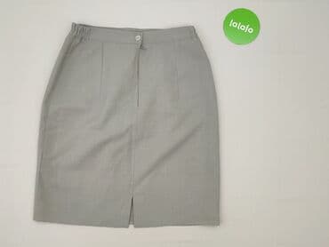 plisowane spódnice szara: Spódnica damska, rozmiar L — 3