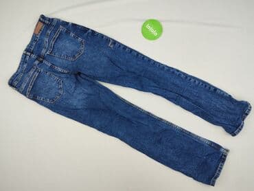 real niebieska koszulka: Denim Collection, Jeansy damskie, M — 3