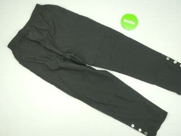 jeansy damskie podarte: Material trousers for women, size S (EU 36) — 3