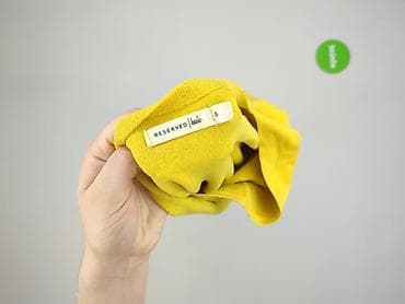 żółte bluzki reserved: Sweter damski, rozmiar S — 4