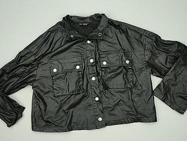 ramoneska oversize: Shein, Kurtka skórzana damska, rozmiar XS — 1