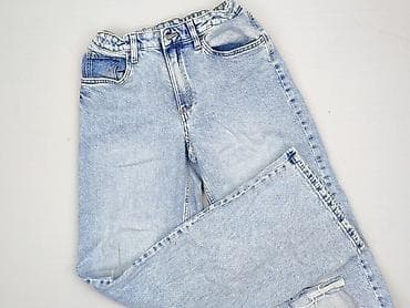lala bluza: Spodnie jeansowe, H&M, 12 lat, 152, stan - Bardzo dobry — 1
