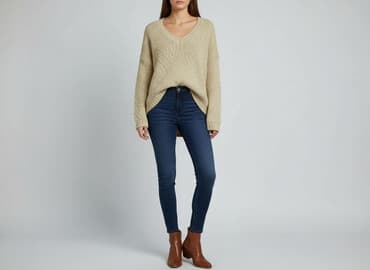 wegańskie buty zimowe: Beloved, Sweter damski, rozmiar S — 8