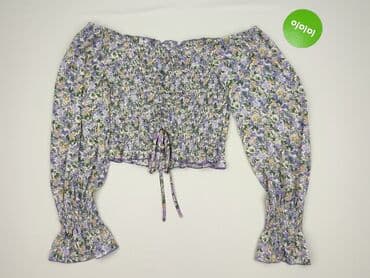 koszule damskie z bufiastymi rękawami: Shein, Bluzka damska, rozmiar M — 2