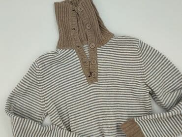 sweter w paski h: Golf damski, rozmiar S — 1